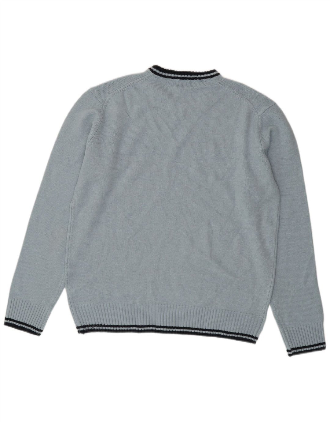 Invicta Męski sweter z okrągłym dekoltem XL Niebieski akryl