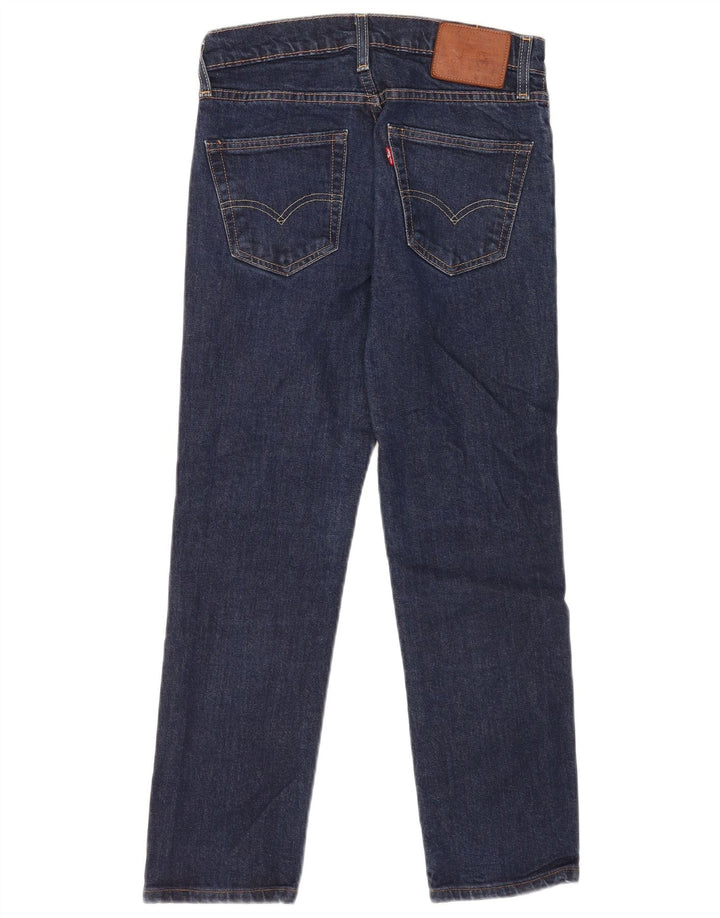 Męskie jeansy Levi's 511 Slim W29 L27 Granatowa bawełna