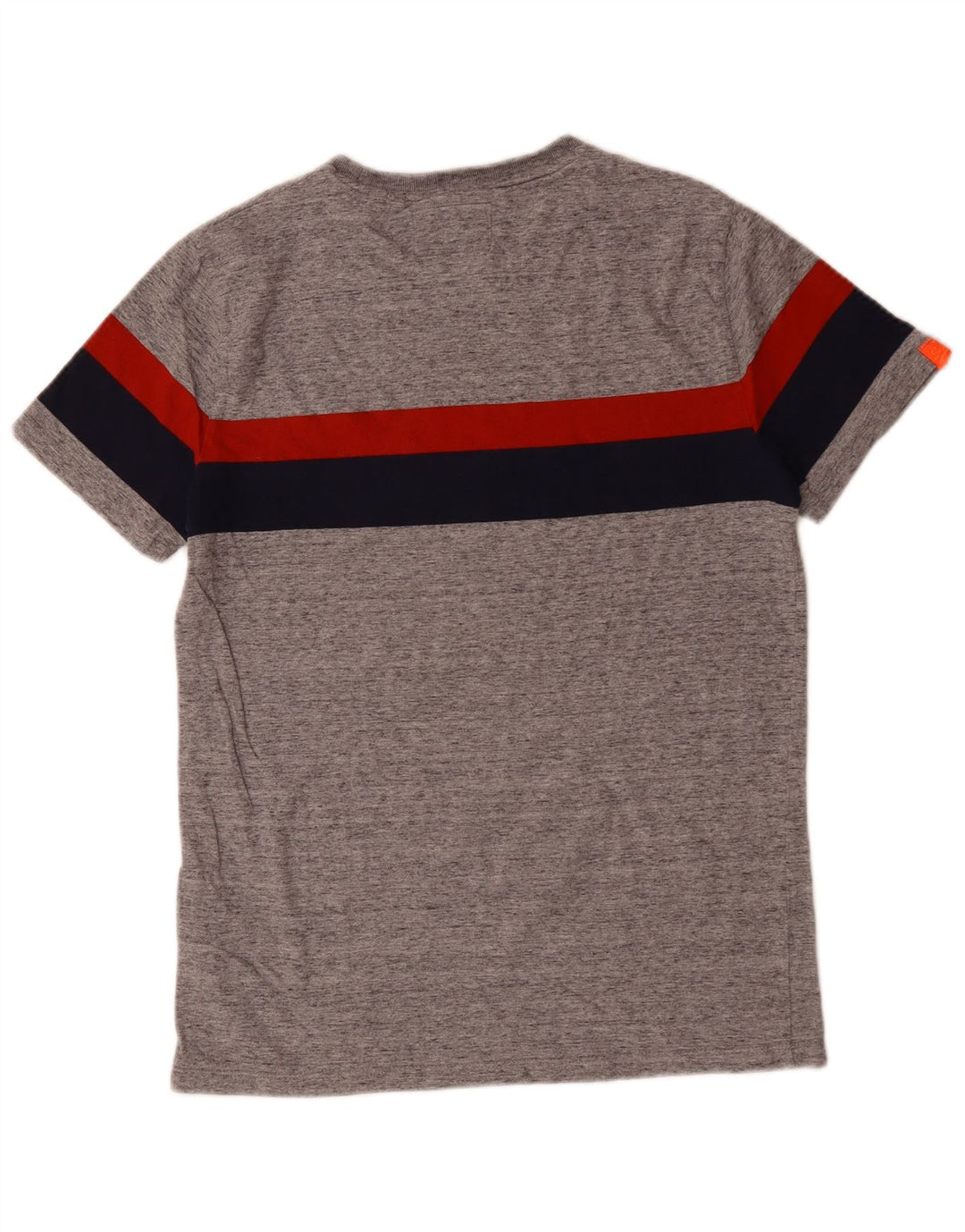 T-shirt męski SUPERDRY Top, bawełniany, w kolorze średniej szarości