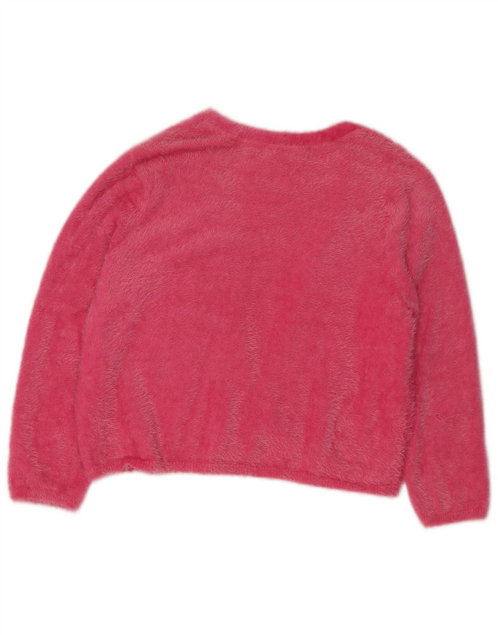 Marks & Spencer Damski sweter rozpinany, UK 12, średni róż