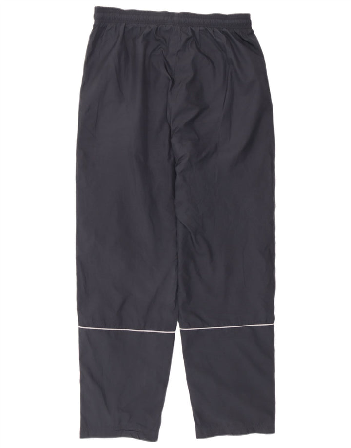 Damskie spodnie dresowe Adidas UK 14, duże granatowe, poliestrowe