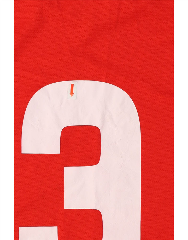 PUMA Mens Graphic T-Shirt Top XL Red Colourblock Polyester Vintage Puma and Second-Hand Puma from Messina Hembry 
