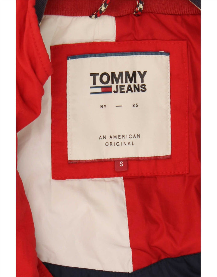 Męska kurtka bomberka Tommy Hilfiger UK 36 Small Red Poliamid
