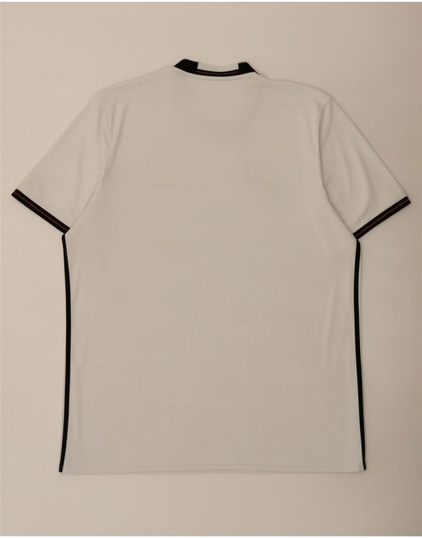 Adidas Męski Deutscher Fussball Bund Graphic T-Shirt Top XL Biały Poliester