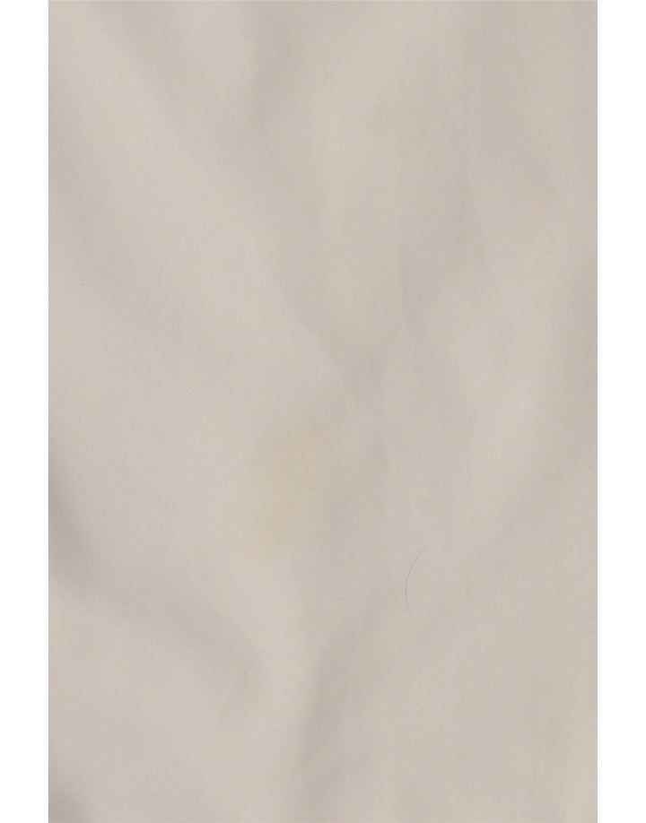 Damska kurtka dresowa Reebok UK 14, duża, biała, z blokami kolorów, poliestrowa