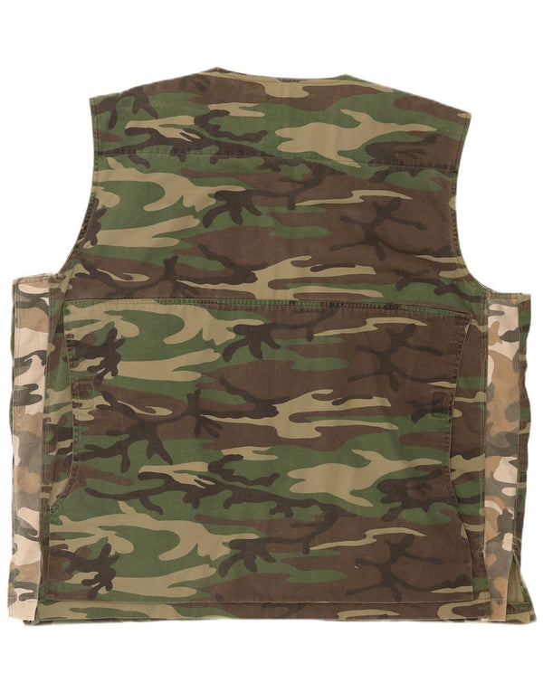 Męska kamizelka użytkowa ESSE EMME UK 44 2XL w kolorze khaki