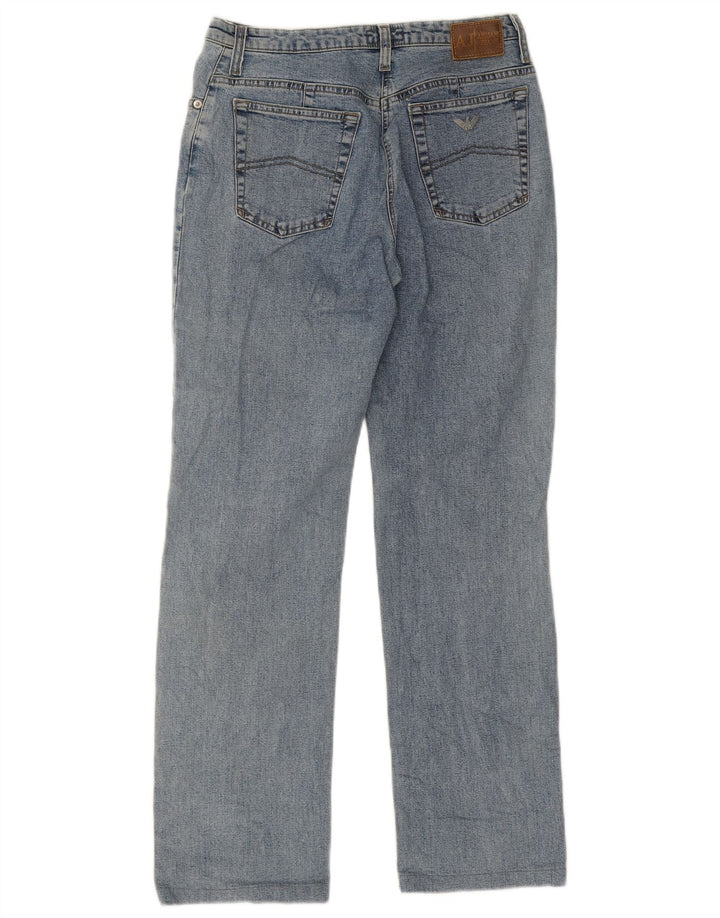 Damskie jeansy Armani Comfort Fit Straight W29 L28 Niebieskie