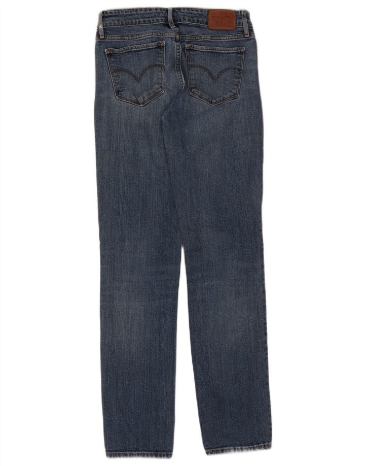 Damskie jeansy Levi's 712 Slim W26 L30 Niebieska bawełna