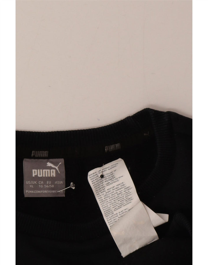 Męska bluza Puma XL, czarna, bawełniana