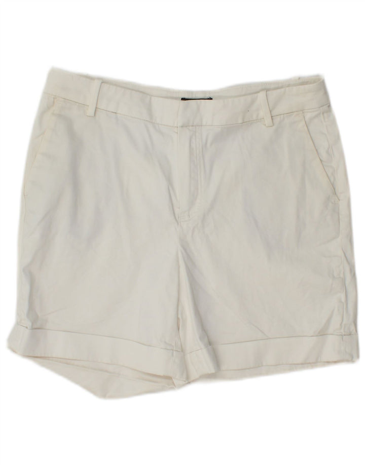 Damskie spodenki Chino Massimo Dutti EU 38 Small W28 Biała bawełna