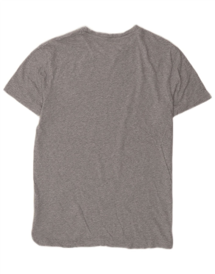 T-shirt męski All Saints, mały, szary, bawełniany