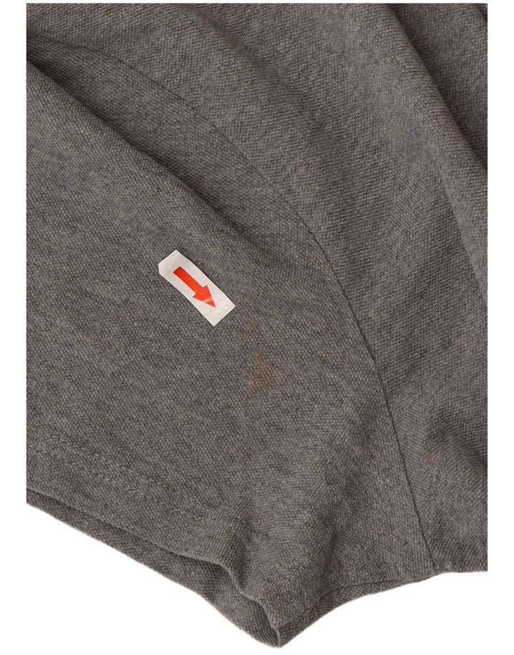 Męska koszulka polo do rugby Lyle & Scott, duża, szara, bawełniana