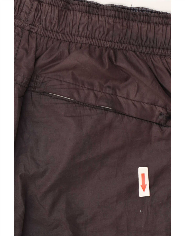 Męskie spodenki kąpielowe Calvin Klein z grafiką, małe, brązowe, poliestrowe