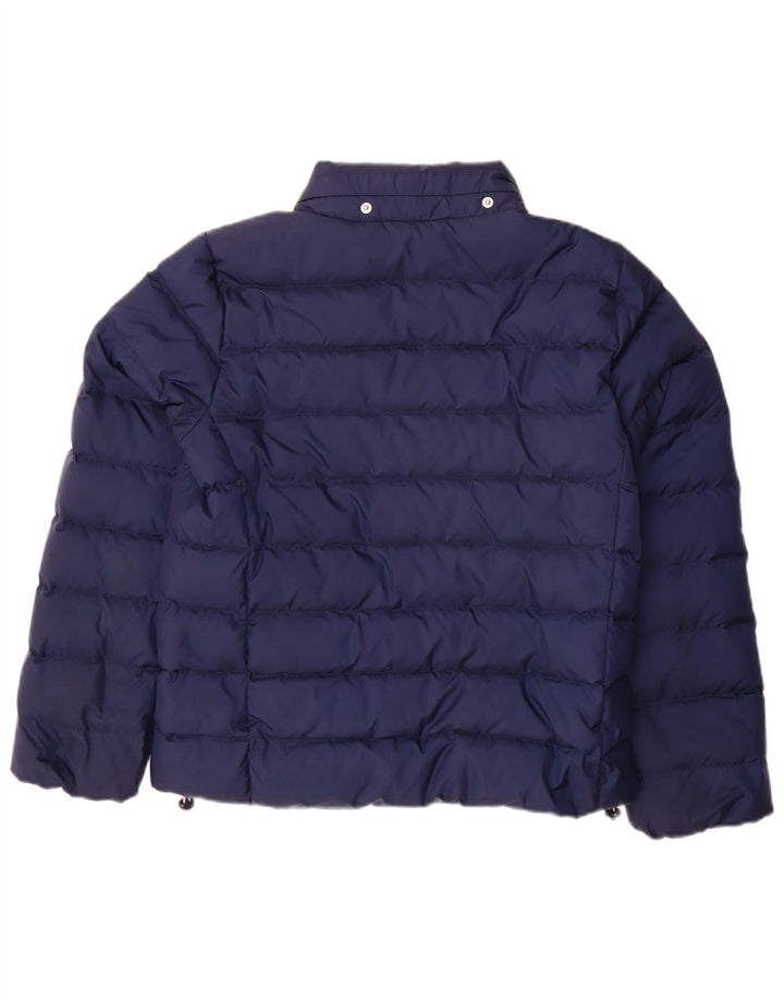 Damska wyściełana kurtka oversize z kapturem LEVI'S UK 10, mała, granatowa
