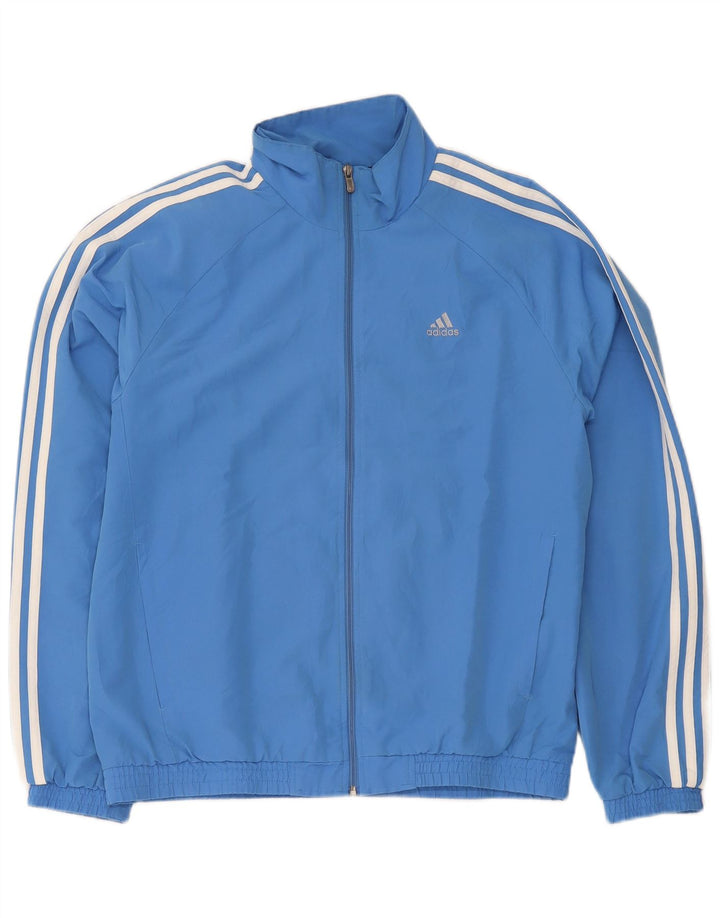 Adidas Męska bluza dresowa Top Jacket Medium Blue Polyester Sports