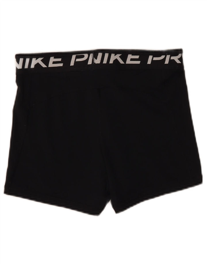 Damskie spodenki sportowe Nike Dri Fit Graphic UK 12, średni czarny poliester