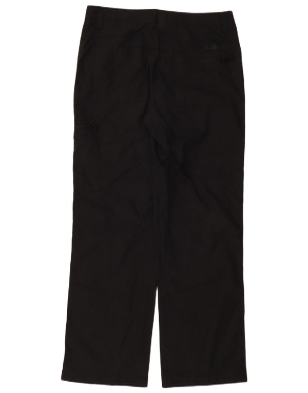 Spodnie damskie Mountain Warehouse Straight Cargo UK 10 Small W30 L30 Czarne