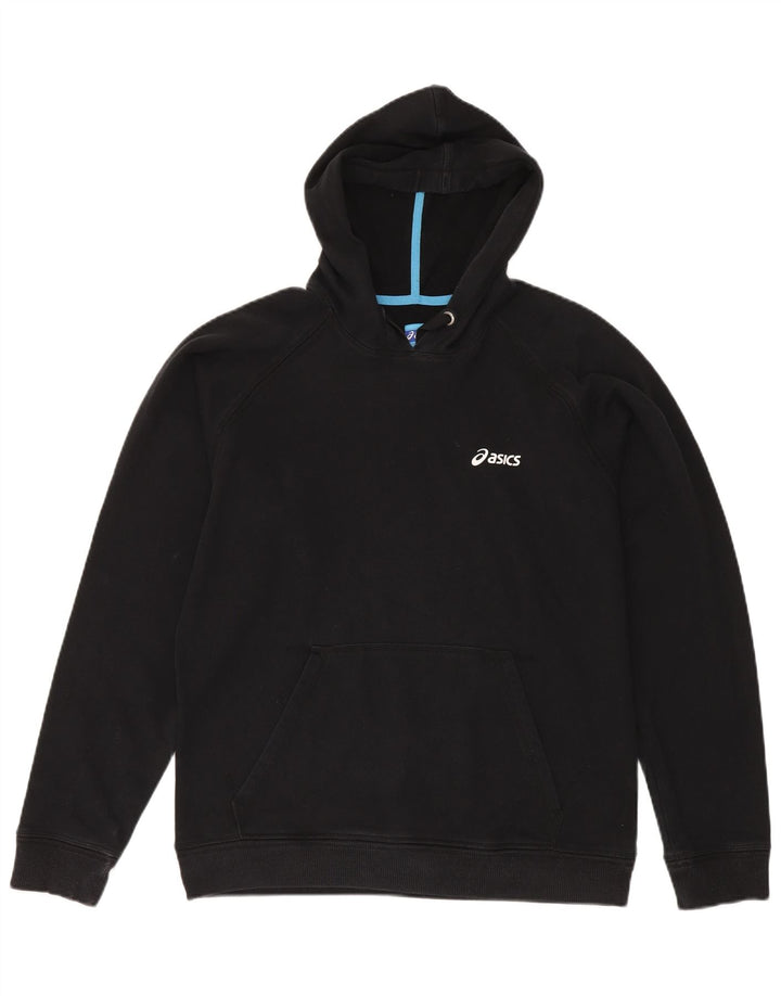 Męski sweter z kapturem Asics XL, czarny, bawełniany