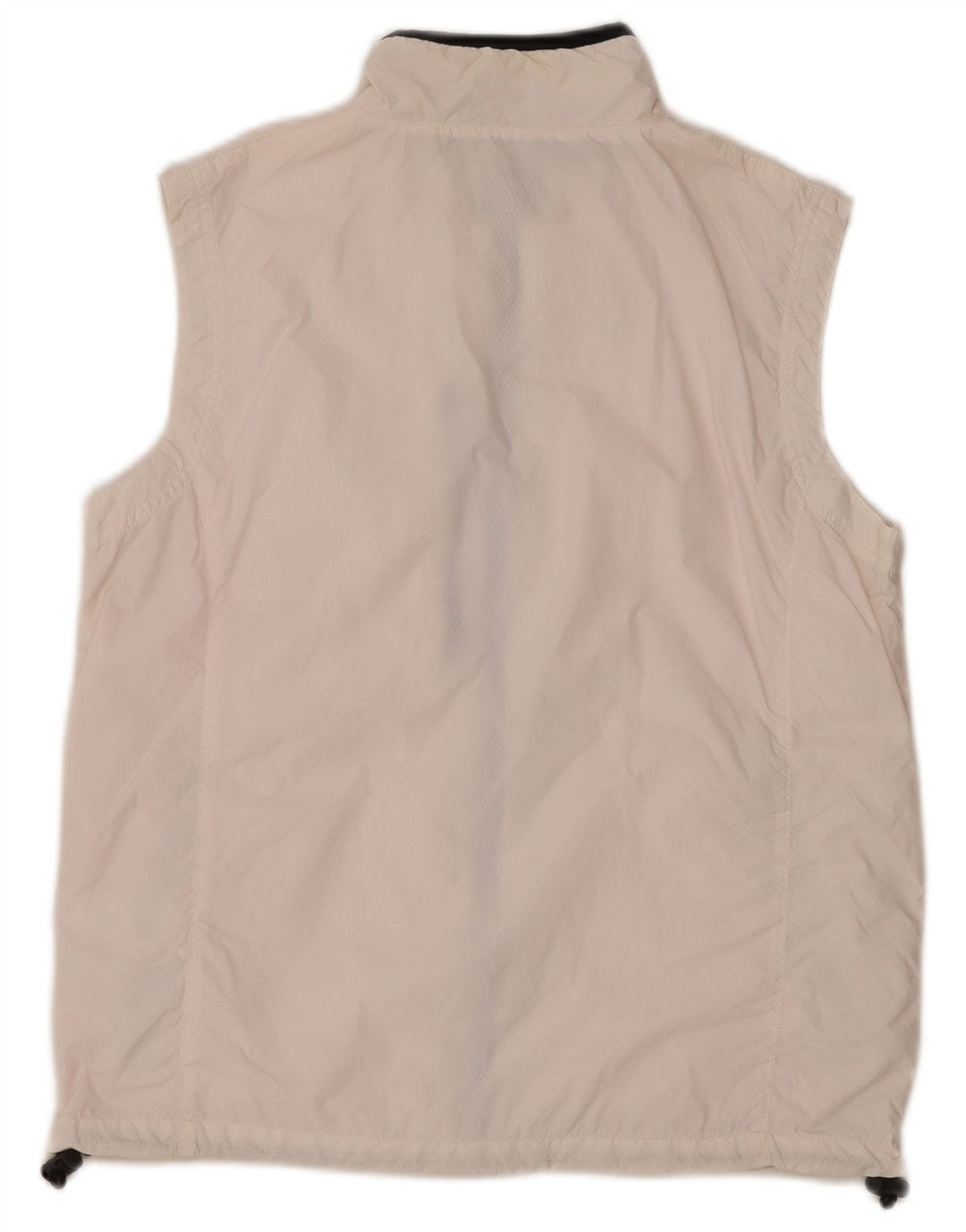 SERGIO TACCHINI Damska bluza dresowa bez rękawów IT 46 duża biała