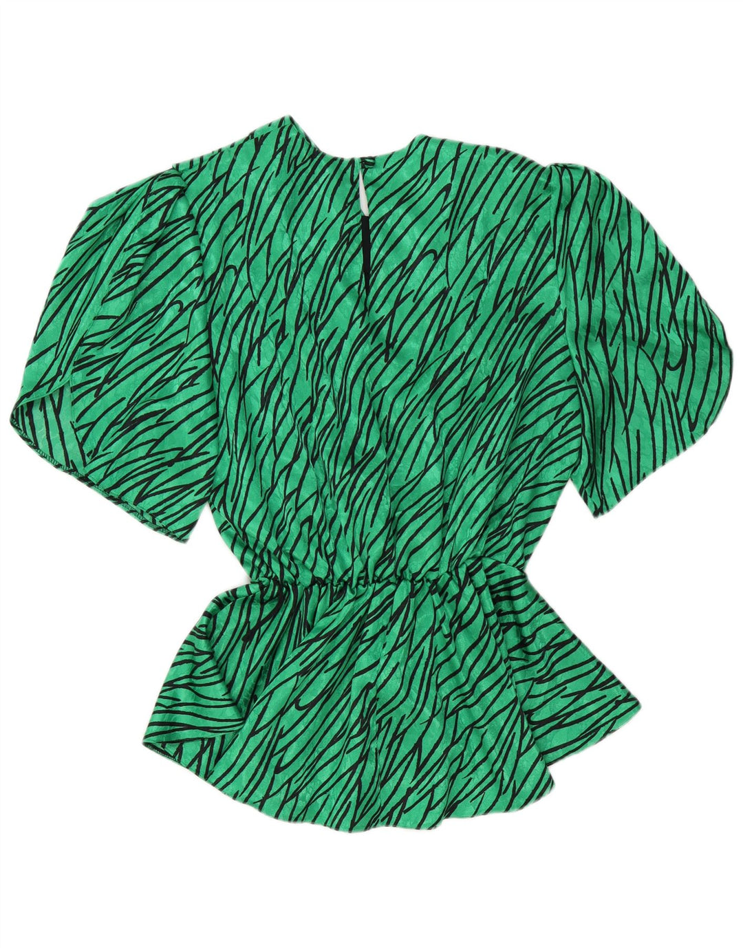 Damski top bluzkowy C&A EU 46 XL w zielone paski