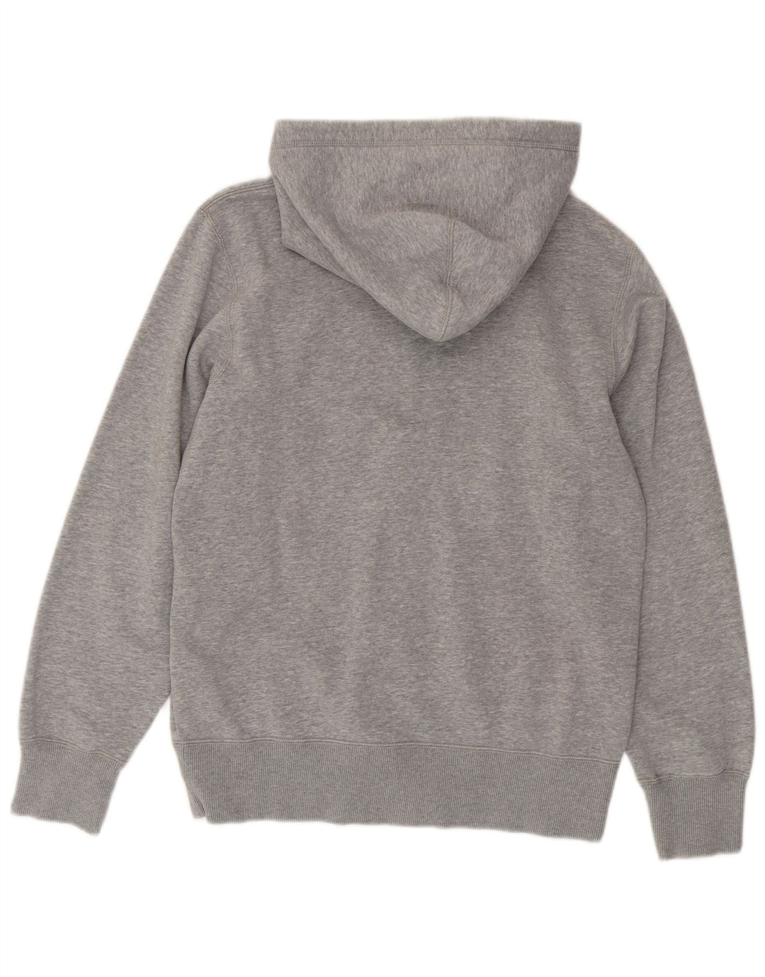 Męski sweter z kapturem i zamkiem błyskawicznym Nike, mały, szary, bawełniany