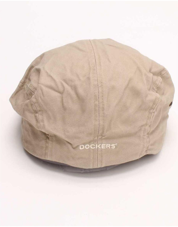 Czapka męska Dockers, średnia, beżowa, bawełniana