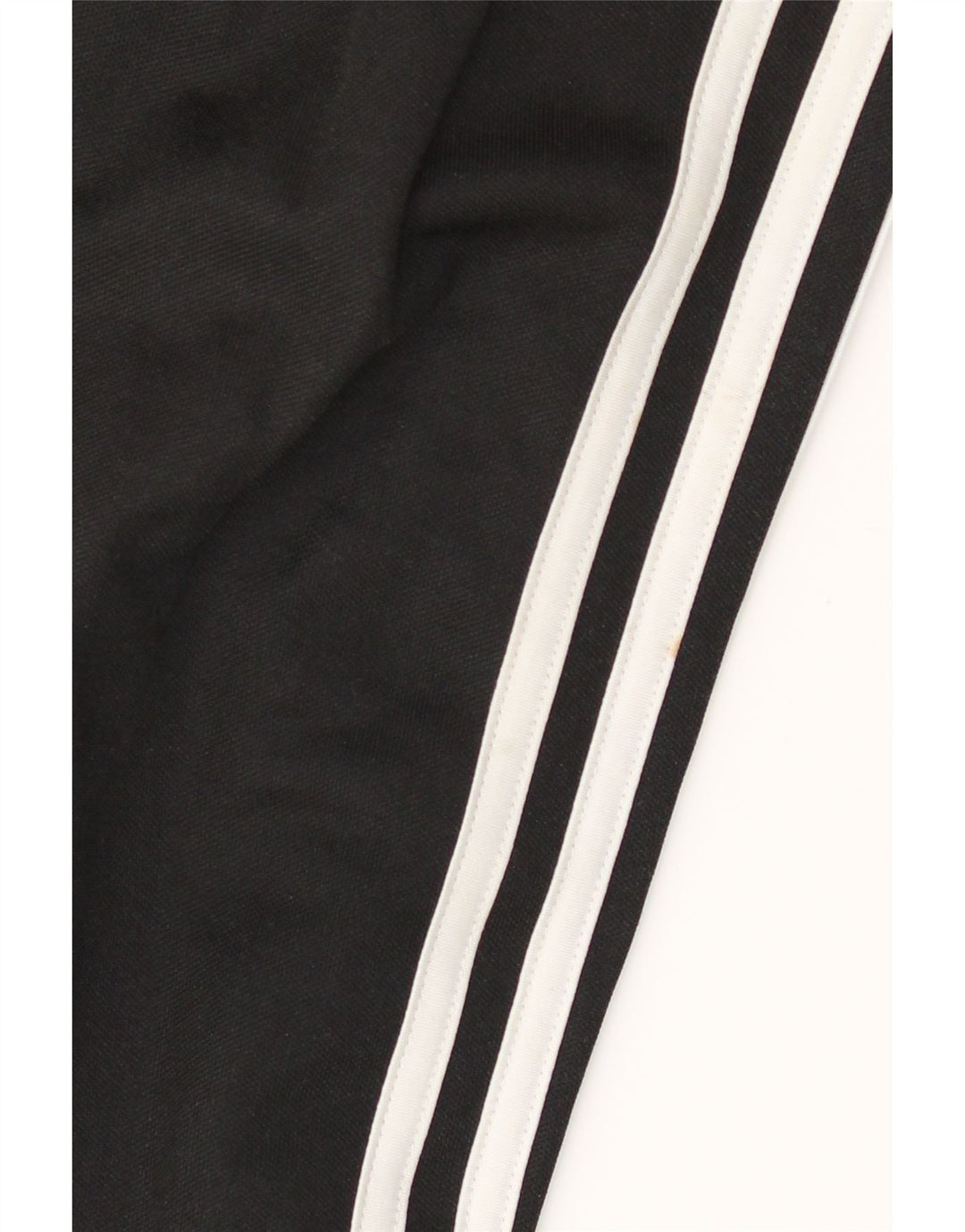 Damskie spodnie dresowe ADIDAS UK 8/10, małe, czarne, poliestrowe