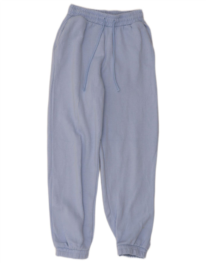 Damskie spodnie dresowe Zara Joggers UK 8 Small Niebieski Poliester