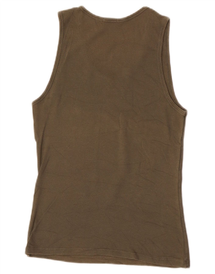 Damska kamizelka graficzna Benetton Top UK 8 Small Khaki