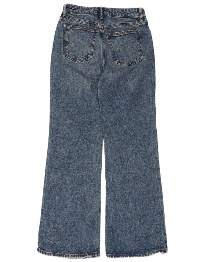 Damskie jeansy rozkloszowane Topshop W26 L30 Niebieskie, bawełniane