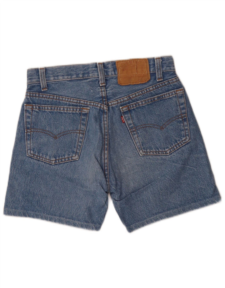 Damskie spodenki jeansowe Levi's 501 W28 Średni niebieski