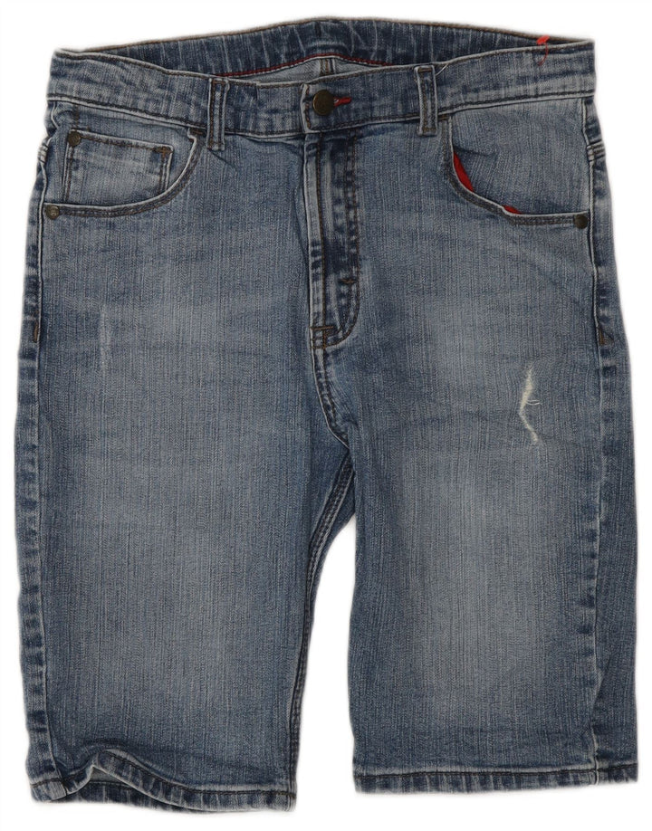 Damskie spodenki jeansowe Wrangler W30 średni niebieski