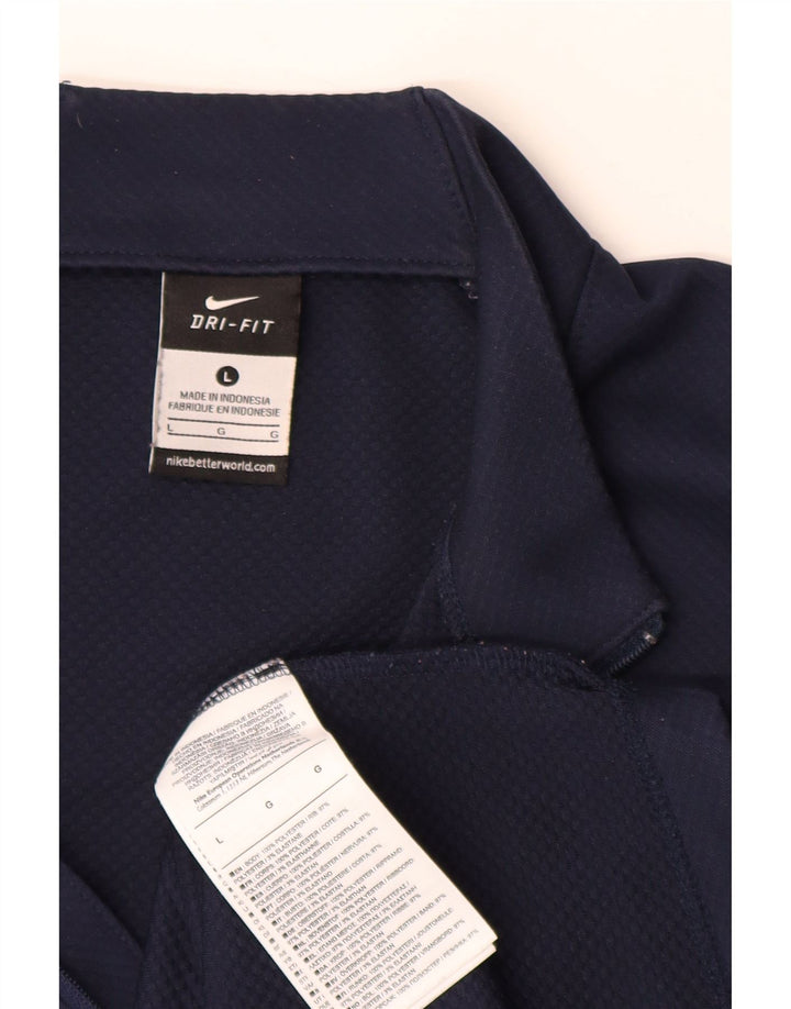 Męski dres NIKE RB Leipzig, duży, granatowy, z blokami kolorów