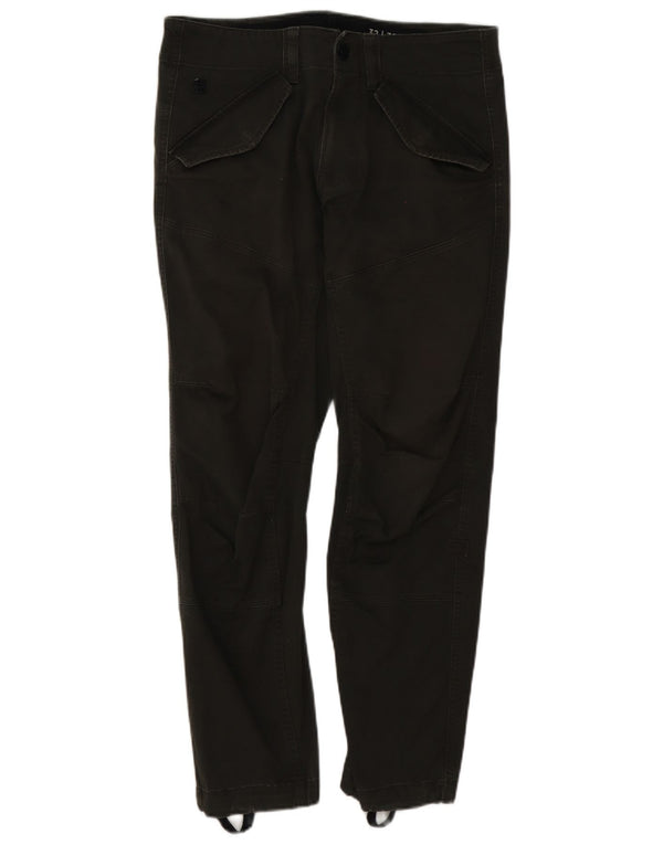 Męskie spodnie typu slim casual G-Star W32 L32, bawełna khaki