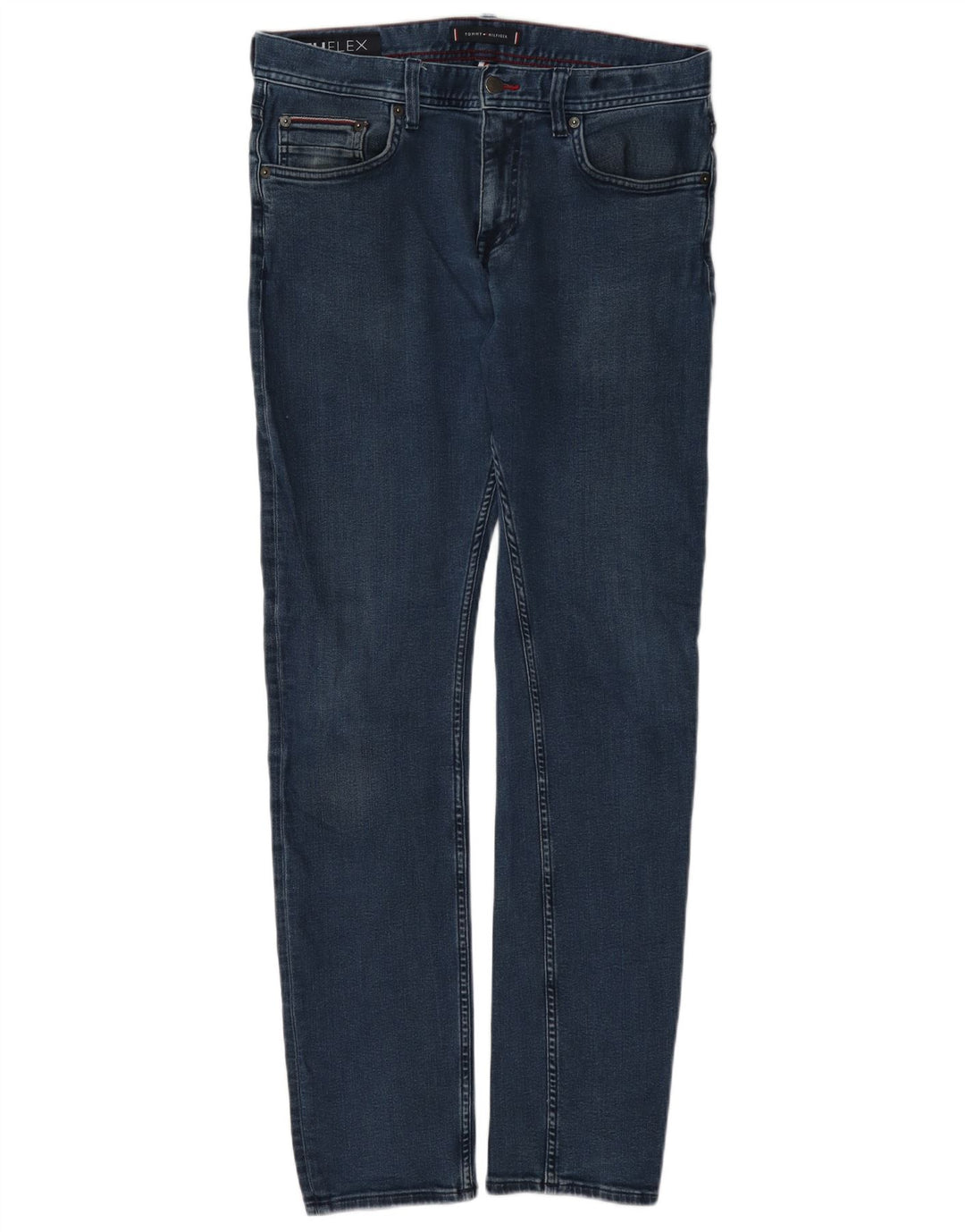 Damskie dżinsy Tommy Hilfiger Bleecker Slim W32 L34 Niebieska bawełna