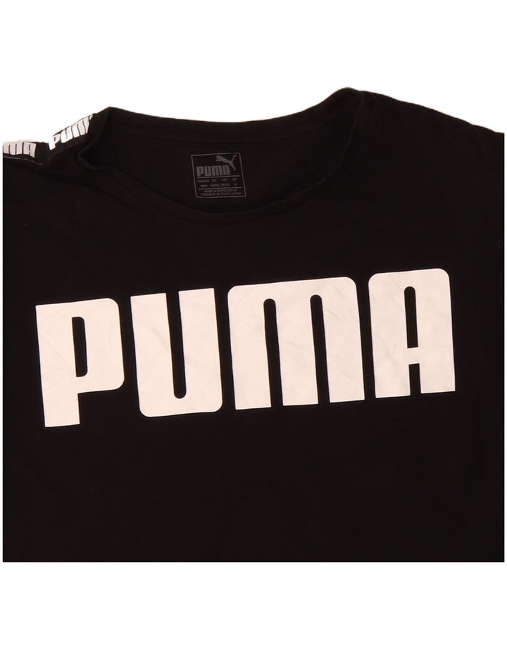 Męski T-shirt z grafiką PUMA Top UK 14 Średni Czarny