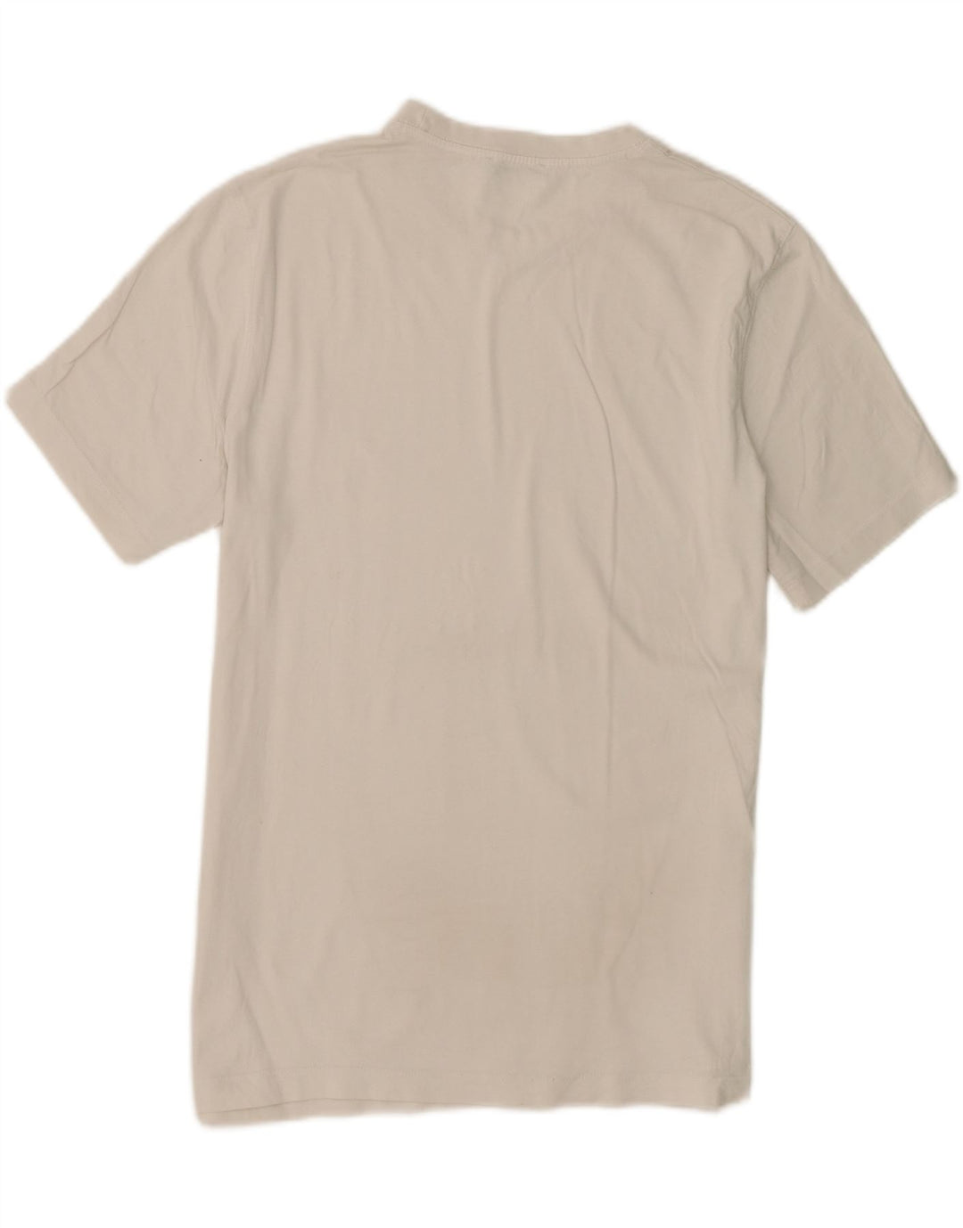 T-shirt męski Zara Top, średni, biały, bawełniany