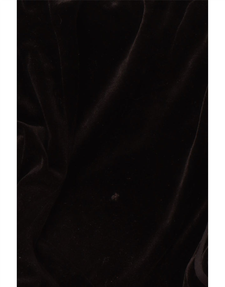 Damskie legginsy ADIDAS welurowe UK 12, średni czarny poliester