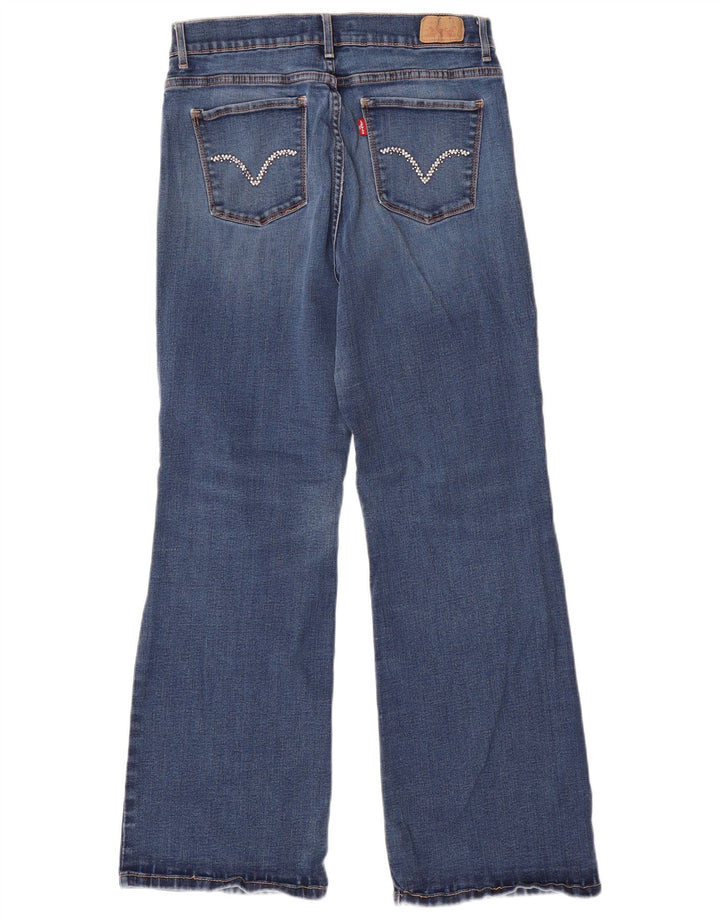 Damskie jeansy LEVI'S 512 Bootcut US 12, duże, W32, L30, niebieskie