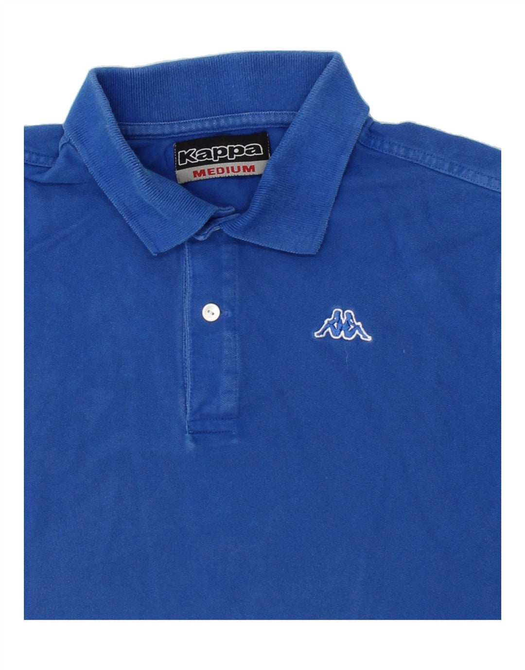 KAPPA Mens Polo Shirt Medium Blue Vintage Kappa and Second-Hand Kappa from Messina Hembry 