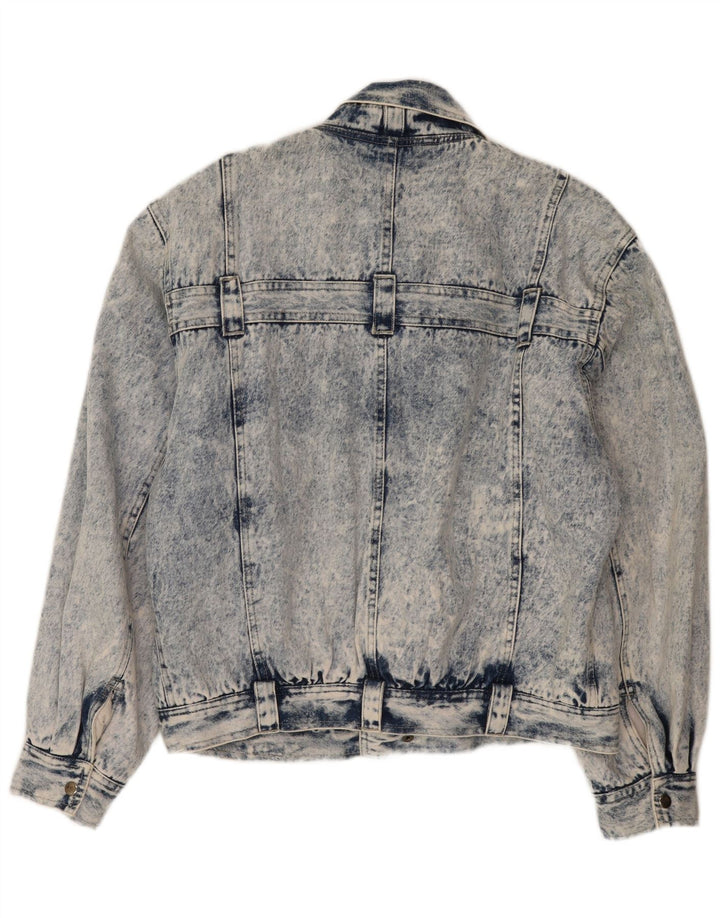 Vintage męska kurtka dżinsowa UK 42 XL niebieska bawełniana