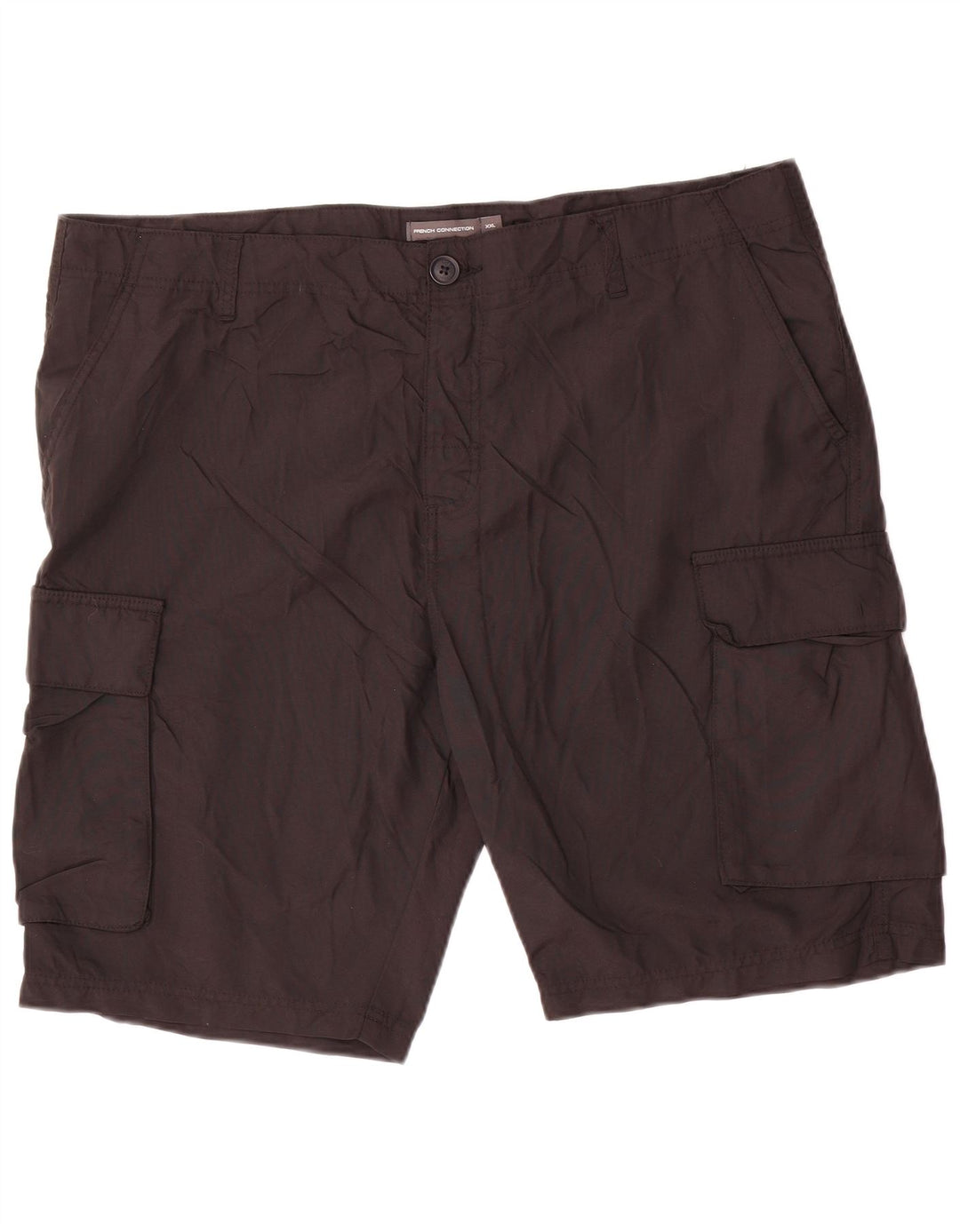 Męskie spodenki cargo French Connection 2XL W42 Czarny poliamid