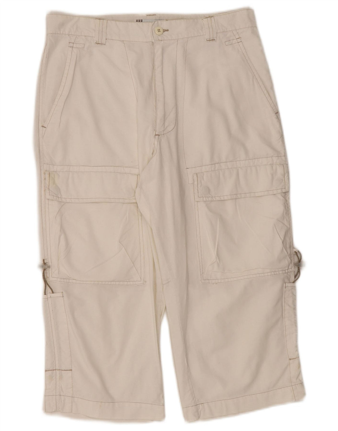 Damskie bermudy Fordocks Cargo IT 44 Medium W30 Off White Cotton