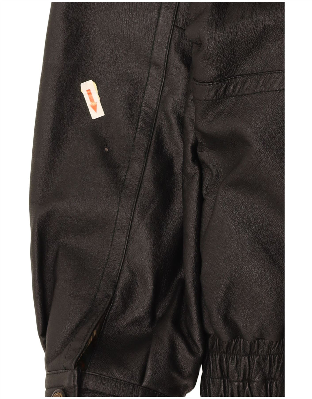 CANDA Męska kurtka skórzana UK 44 2XL Czarna skóra