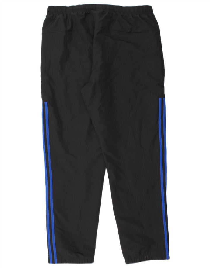 Adidas Męskie spodnie dresowe Joggery, duże, czarne, poliestrowe