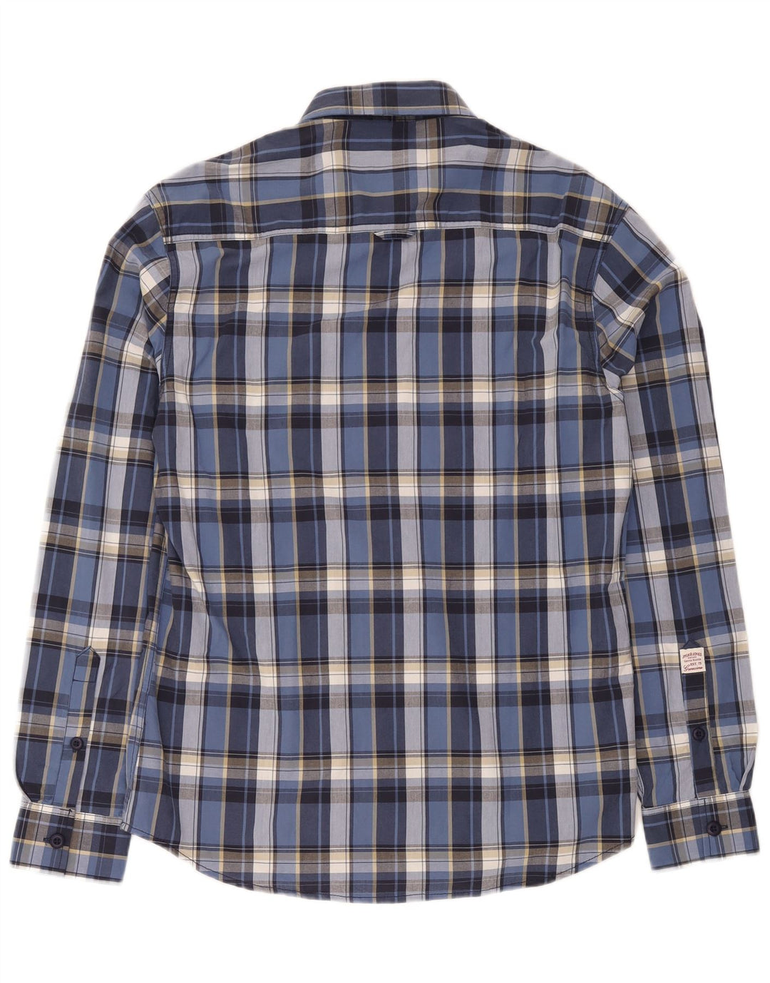 Koszula męska Jack & Jones XL, bawełniana w niebieską kratkę