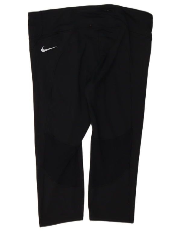 Damskie legginsy Nike Dri Fit Capri UK 18 XL czarne