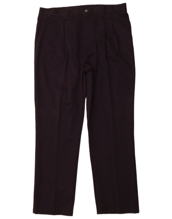 Męskie spodnie chino WRANGLER W40 L34 granatowe, bawełniane