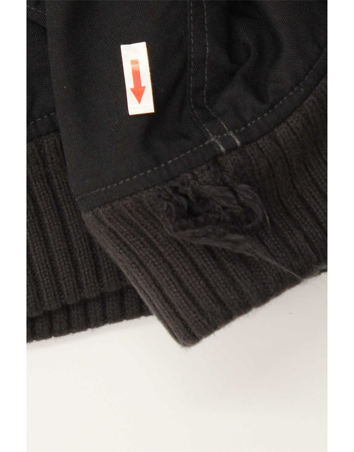 Męska wyściełana kurtka bomber z kapturem Woolrich UK 42 XL czarna