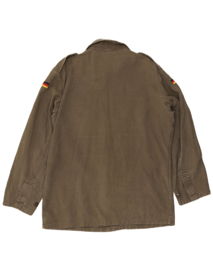 Vintage męska kurtka wojskowa UK 40 Large Green Army